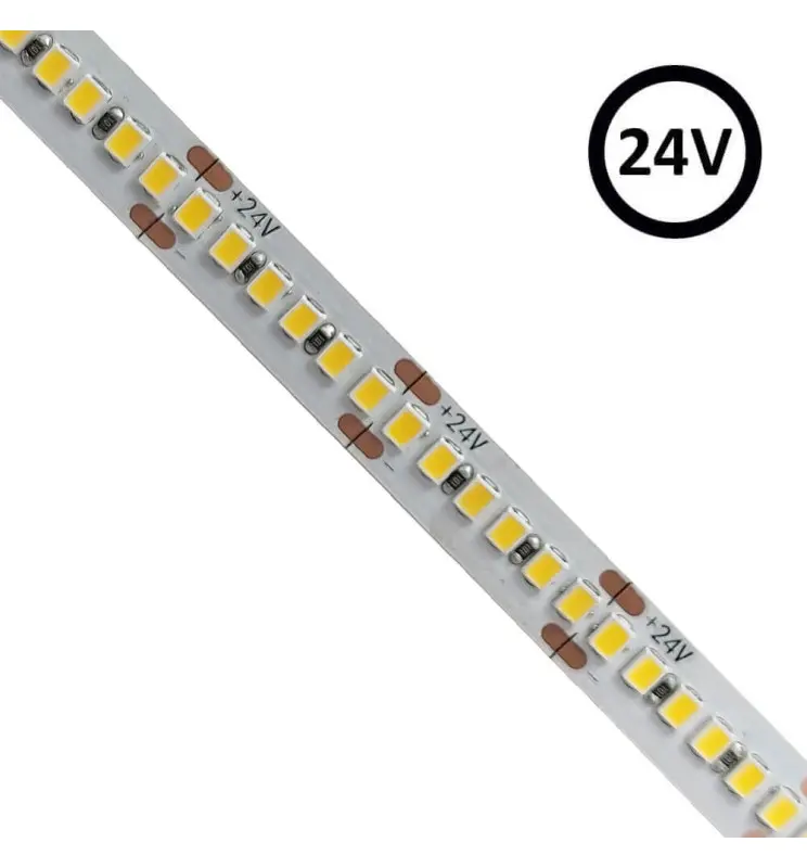 Tira LED 24V | 238xLED/m | 5m | SMD2835 |14000Lm | 20W/M | IP20 - Imagen 1