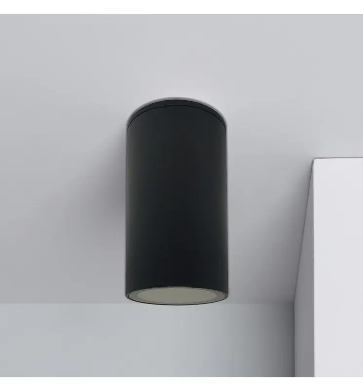 Aplique de Techo LED GU10 MR16 IP65 Aluminio Negro - Imagen 1