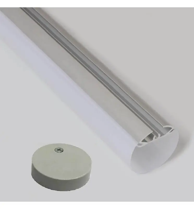 Aluminiumsprofil Model TUBE - 2M - Imagen 1