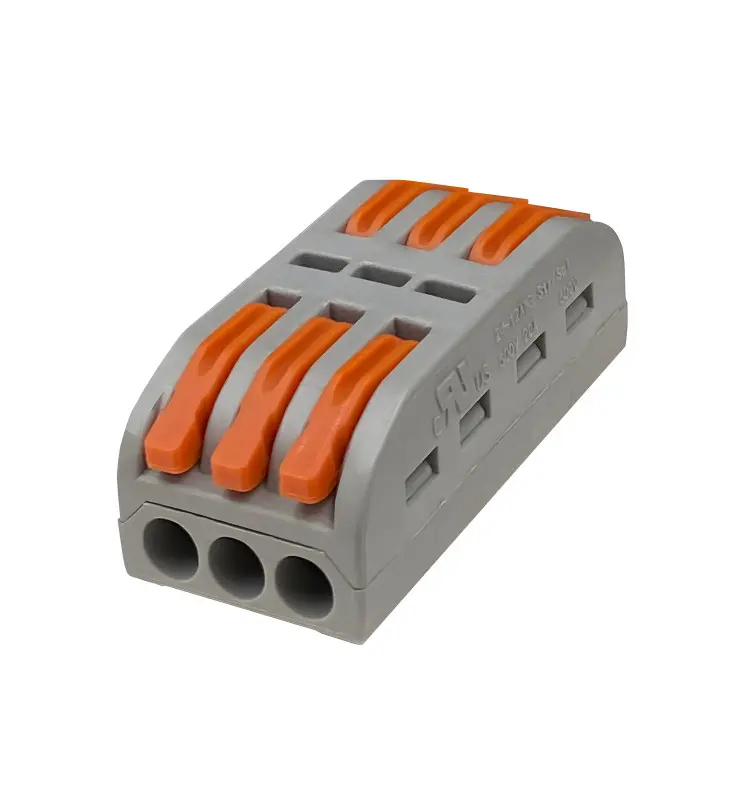 Conector Rápido - 3 Entradas 3 Salidas - PCT-813 - para Cable Eléctrico - Imagen 1