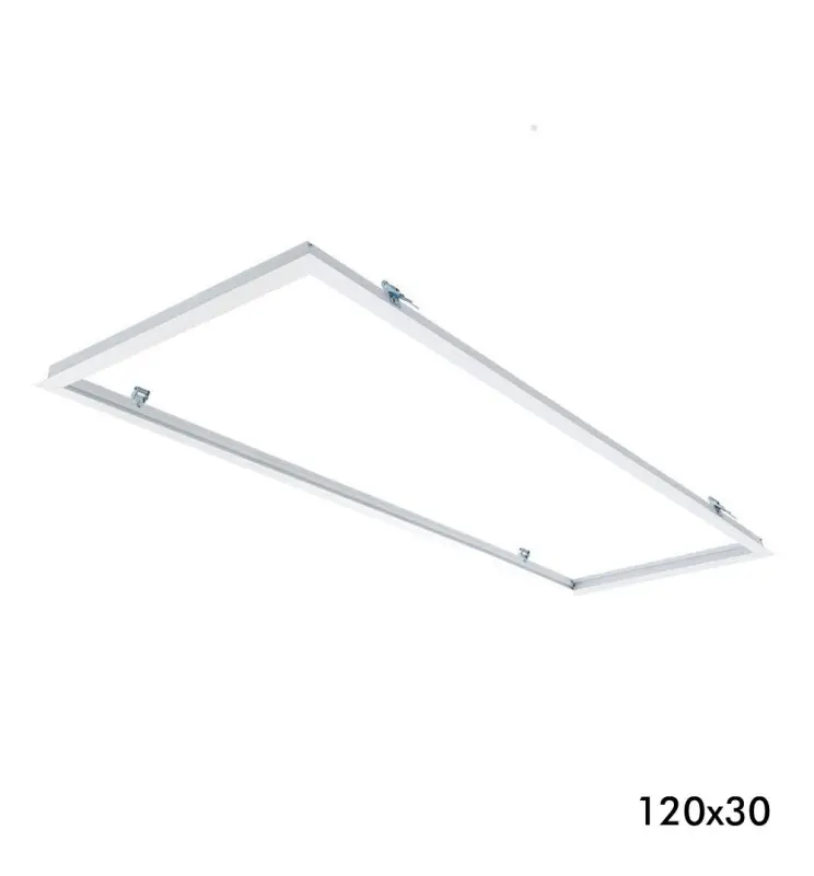 Marco para empotrar Panel LED 120x30 cm - Imagen 1