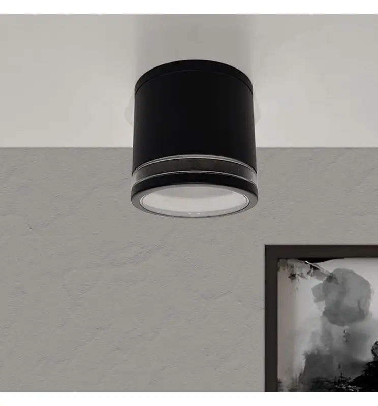 Aplique Techo LED Negro para GU10-MR16 - IP65 - Imagen 1