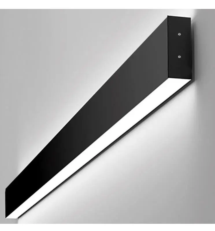 Aplique Lineal LED -  NEW WASHINGTON NEGRO - 0.44m - 0.94m - 1.44m - 1.94m - IP54 - Imagen 1