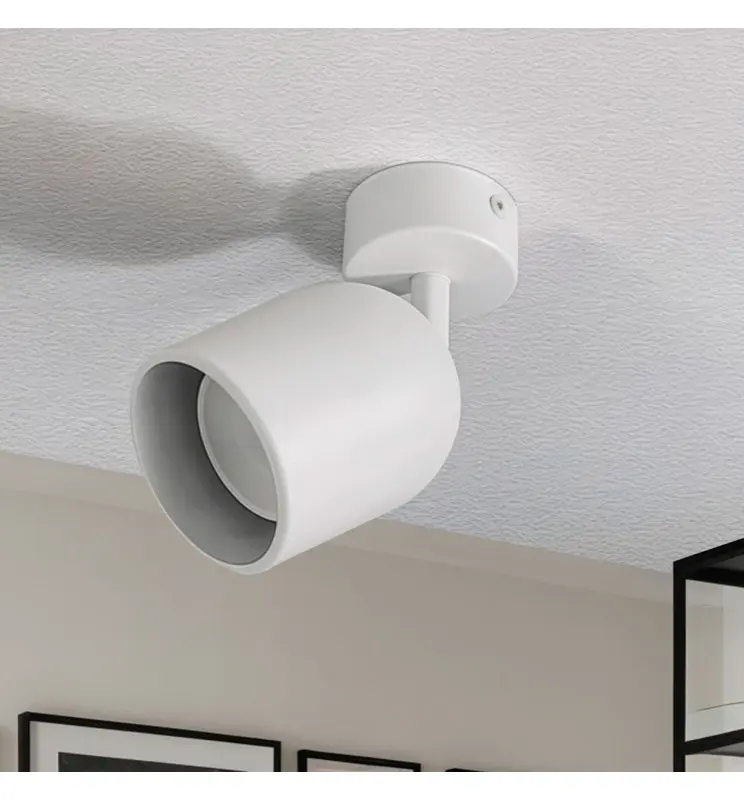 Aplique de techo Orientable - LEIDEN BLANCO - para 1 Lámpara GU10 - Imagen 1