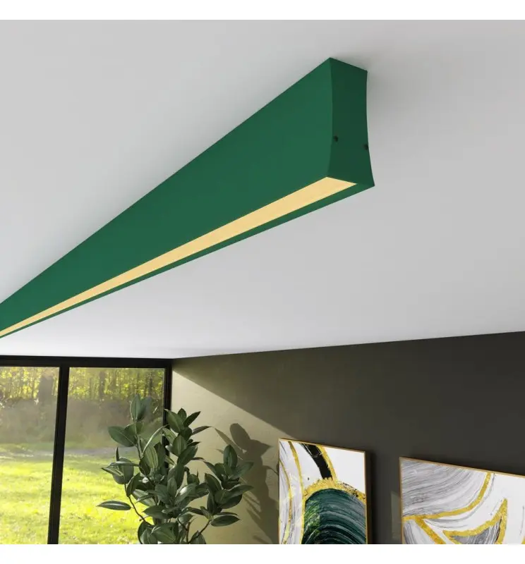 Regleta Lineal LED - LOLA Verde Patina - 0.5m - 1m - 1,5m - 2m - Imagen 1