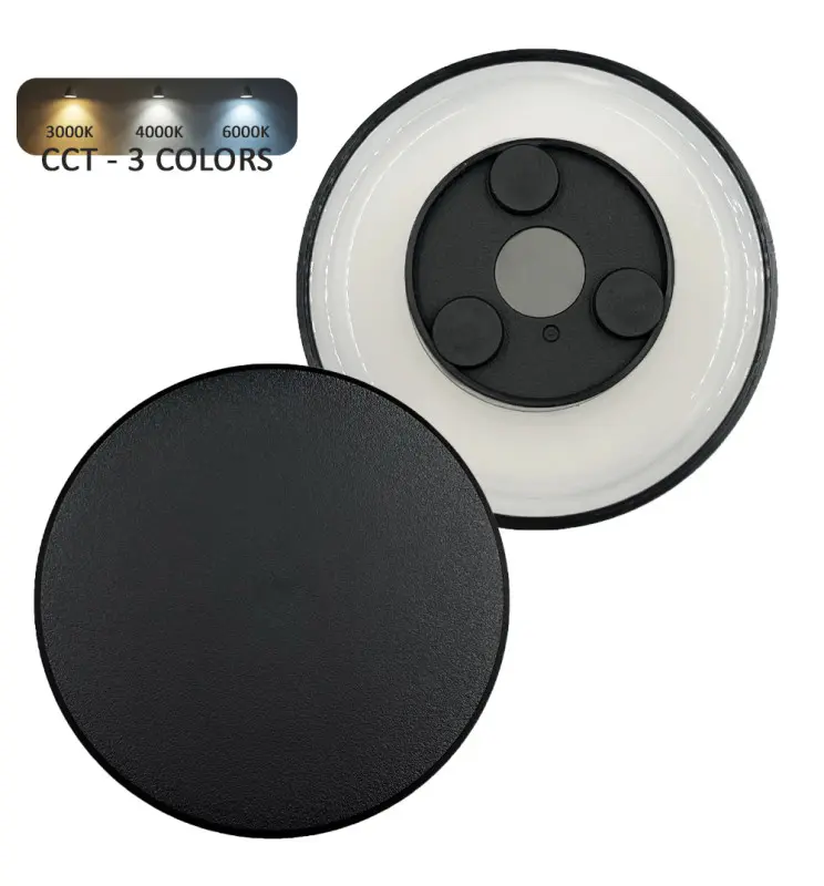 LED - Væglampe- 15W - MOON - Valgbar CCT Farve - IP65 - Imagen 1