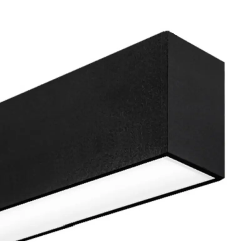 Regleta Lineal LED - MUNICH NEGRO- 0.5m - 1m - 1,5m - 2m - IP54 - Dimable - Imagen 1