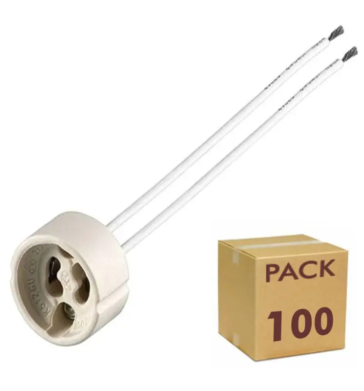 PACHET 100 buc Dulii Ceramice GU10 - 10cm - Imagen 1