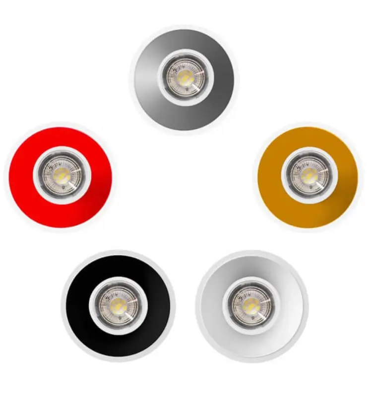 Aro circular para dicroica LED GU10 MR16 - URG19 - Imagen 1