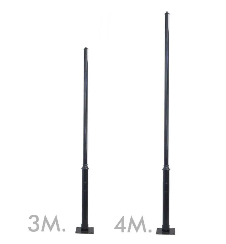 Columna Modular REKA Negro - 3/4 metros - Imagen 1