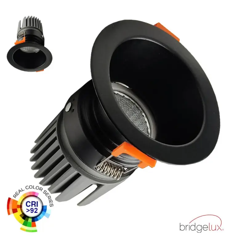 Downlight LED CIRCULAR 15W - NEGRO - CRI+92 - UGR13 - Imagen 1