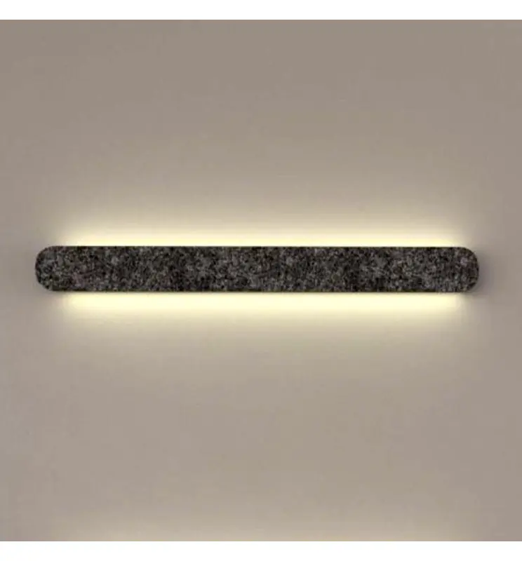 Aplique Lineal  LED - Fonoabsorbente -  MUTE WALL - 72cm - 128cm - 184cm - IP54 - Imagen 1