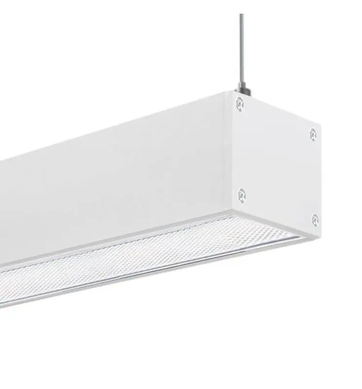 Luminaria LED Lineal 72W POTSDAM Blanco | 200cm | Regleta + Colgante | UGR17 - Imagen 1