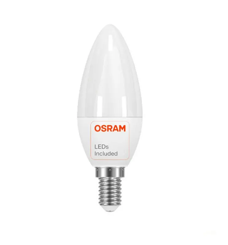 Bombilla LED Vela 6W E14 C37 180º OSRAM CHIP DURIS E 2835 - Imagen 1