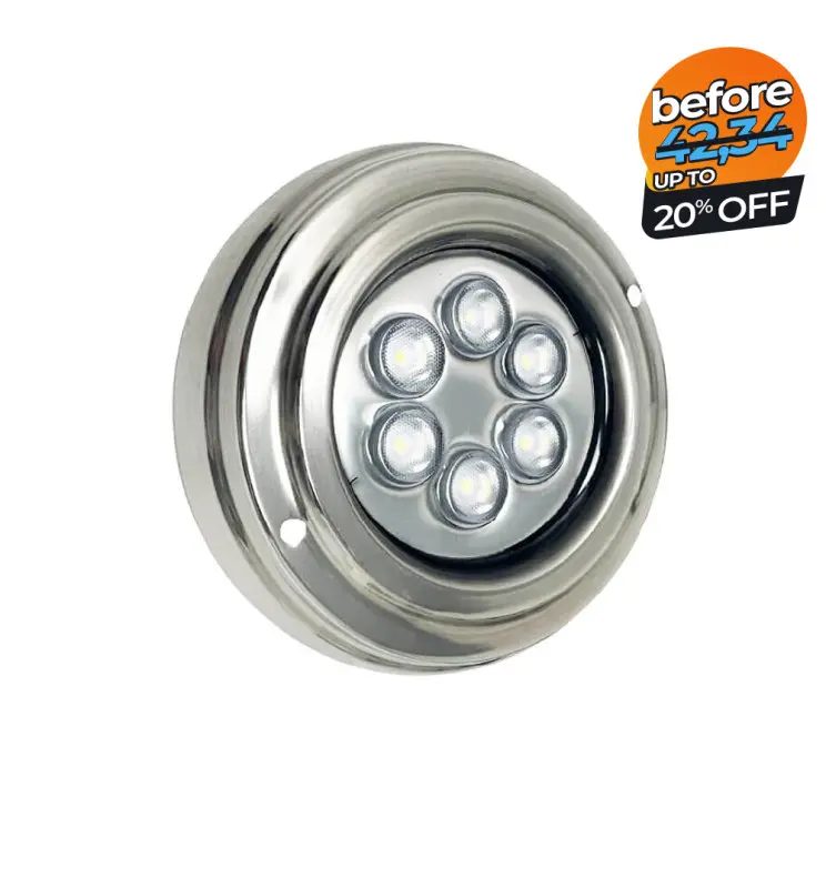 Submersible LED Lamp 12W - DC12V - IP68 - Stainless Steel 316 - Imagen 1