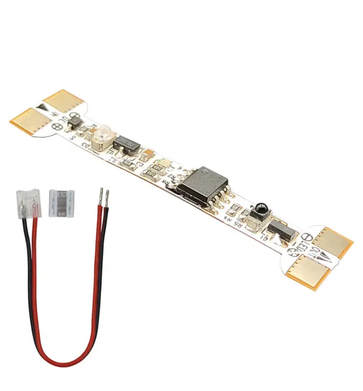 Interruptor + Sensor Regulador 5v y 24v para perfiles LED - Imagen 1