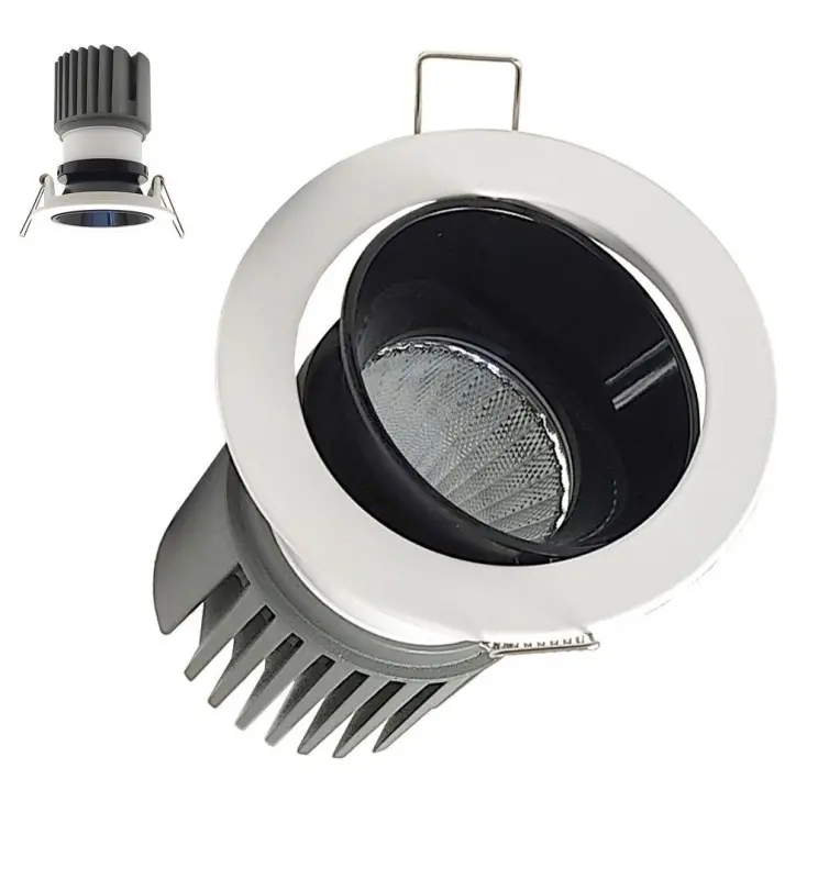 Downlight LED 15W - Richtbaar - WIT - ZWART - CRI+92 - UGR13 - Imagen 1