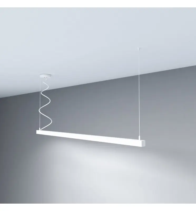 MÜNCHEN  MINI HVID Lineær lampe med ophængssæt  - 0.44m - 0.94m - 1.44m - 1.94m - IP54-Dæmpbar - Imagen 1