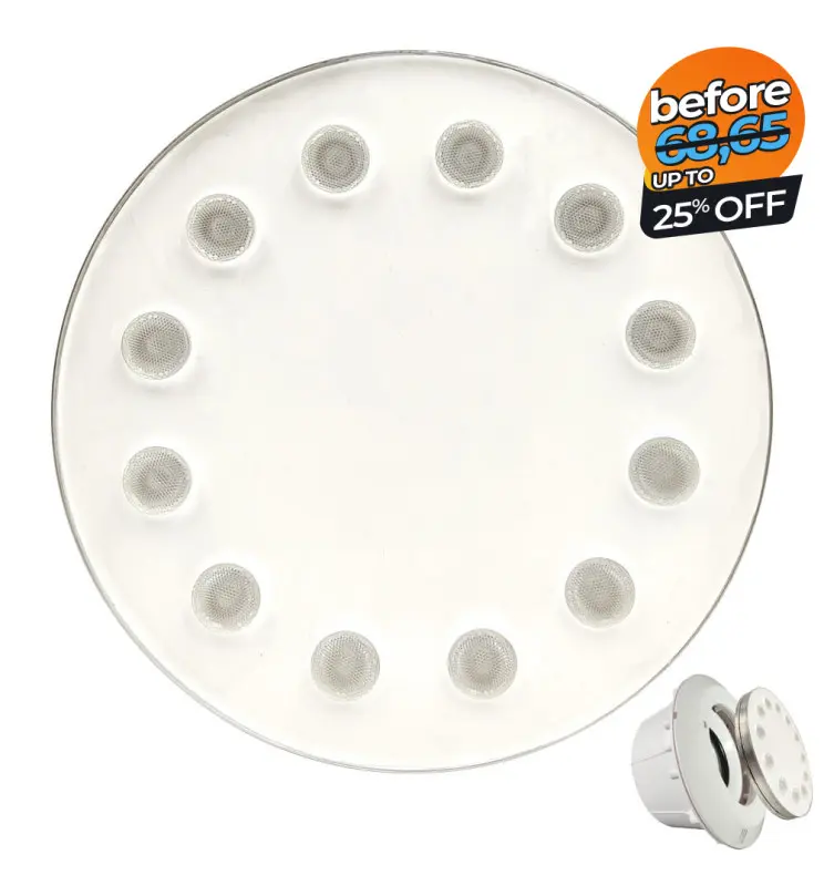 Bombilla LED Blanco 6000K Sumergible 36W PAR56 - DC12V - IP68  - Acero 316 - IK10 - Piscina - Imagen 1