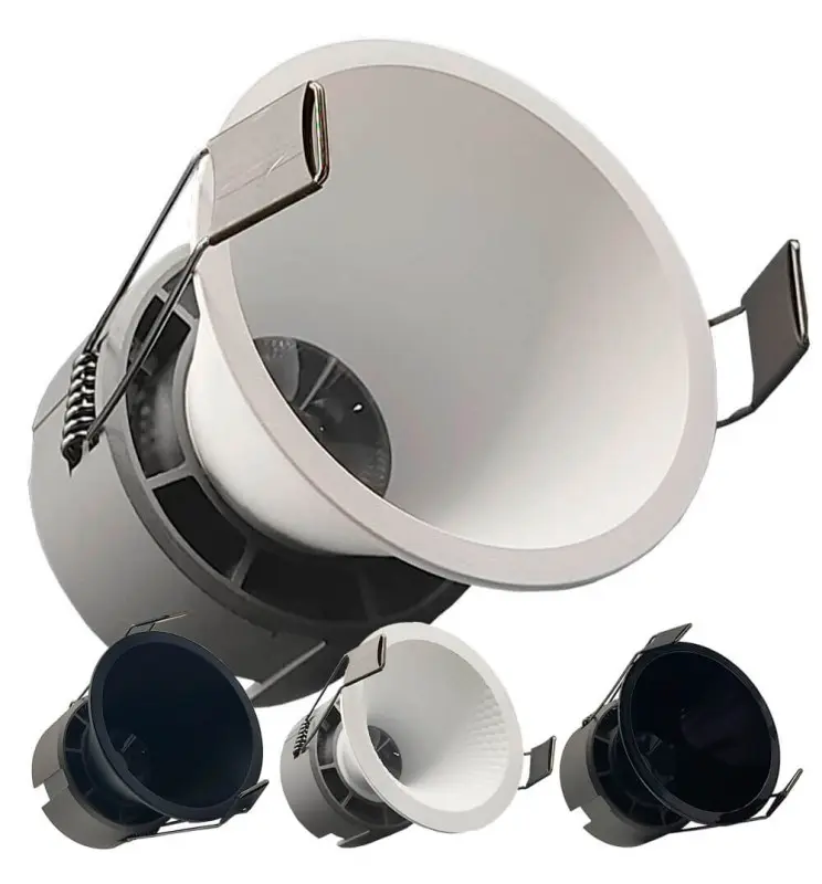 Empotrable LED 6W - 9W - 12W - LUMIS - Bridgelux Chip - UGR11 - 3CCT - CRI +92 - Front Intercambiable - Imagen 1