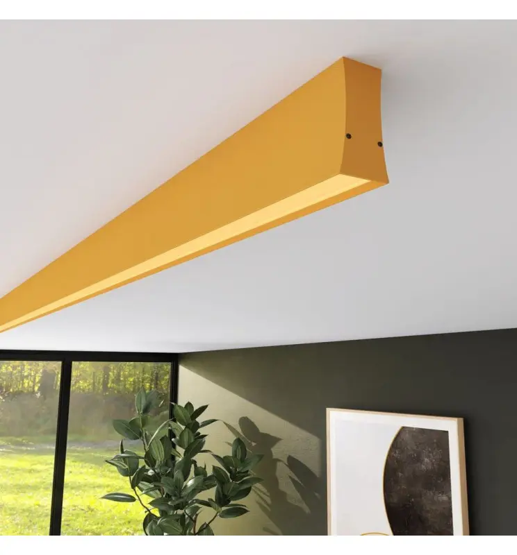 Regleta Lineal LED - LOLA Amarillo Pastel - 0.5m - 1m - 1,5m - 2m - Imagen 1