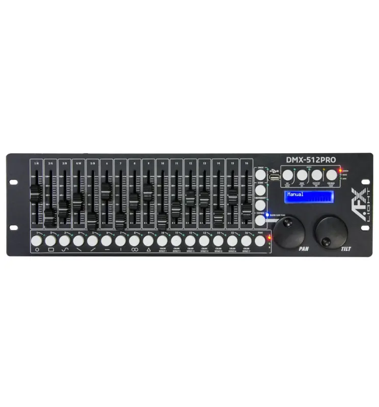 Mesa Controladora para Iluminación DMX512 PRO - 512 canales - Imagen 1