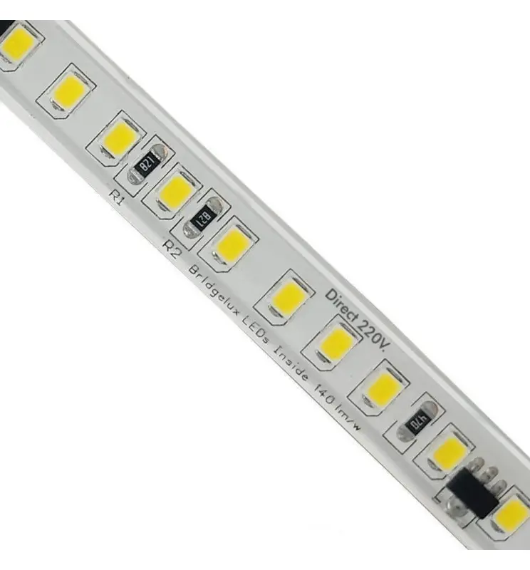 Tira LED 220V | 20W/M | 140xLED/m | 50m | SMD2835 | 2800Lm/M | IP67 | Corte cada 10cm - Imagen 1