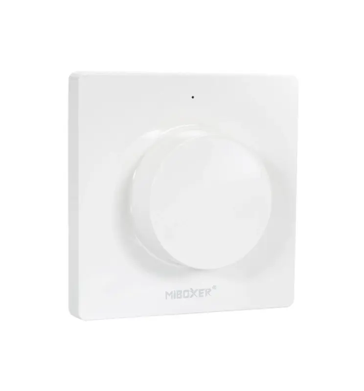 Panel Control remoto RF para Regulador LED Monocolor + CCT - 2.4Ghz - Blanco - Imagen 1