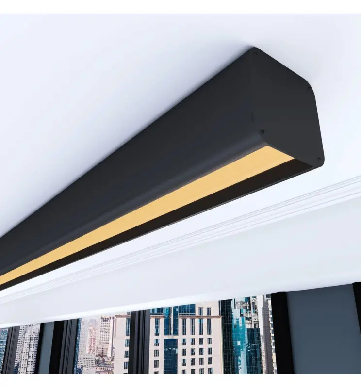 Regleta Lineal LED -  ANTONIO NEGRO - 0.5m - 1m - 1,5m - 2m - Imagen 1