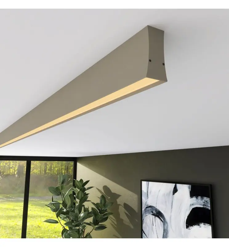 Regleta Lineal LED - LOLA Gris Piedra - 0.5m - 1m - 1,5m - 2m - Imagen 1
