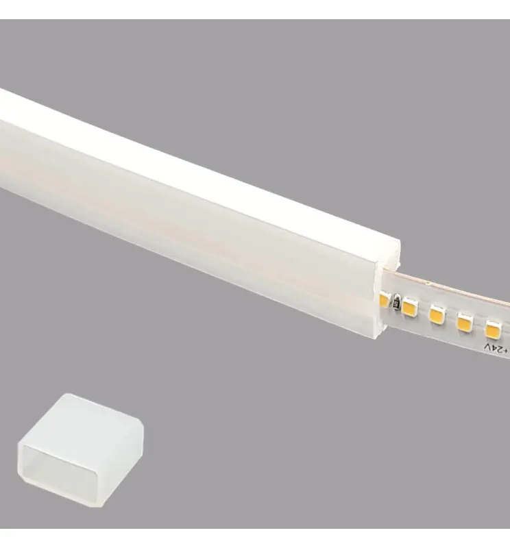 Tubo de Silicona LED | FLEX 06-12 | 50m | Corte a medida | para Tiras LED de hasta 8mm - Imagen 1