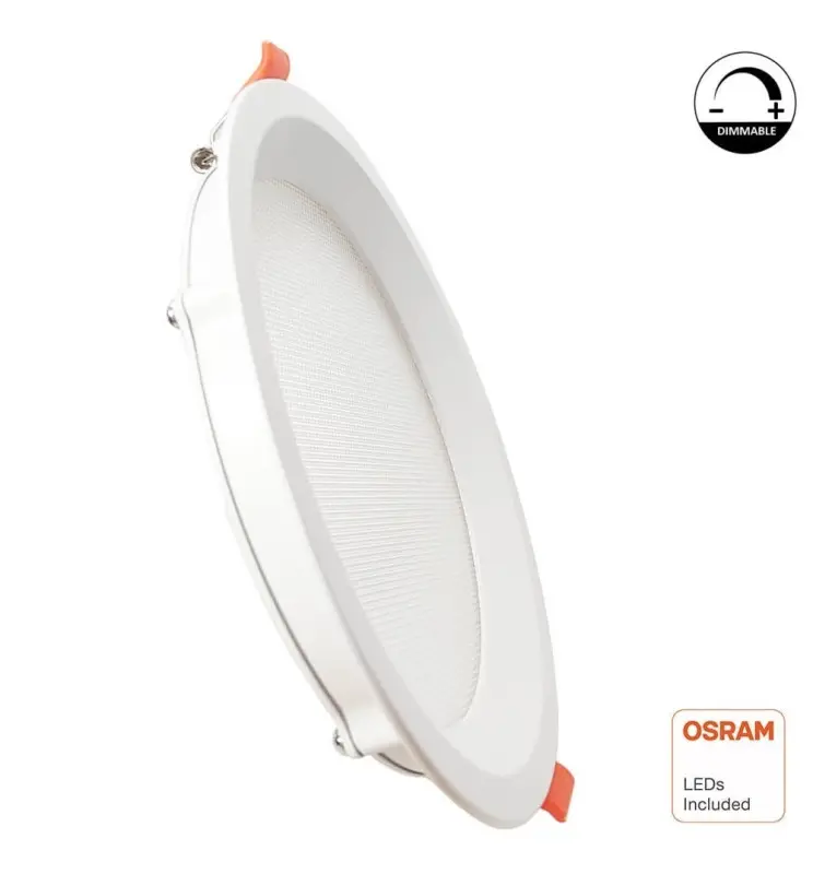 Downlight LED 24W Circular - Regulable Driver Lifud - OSRAM Chip DURIS E 2835 160Lm/W - UGR17 - Imagen 1