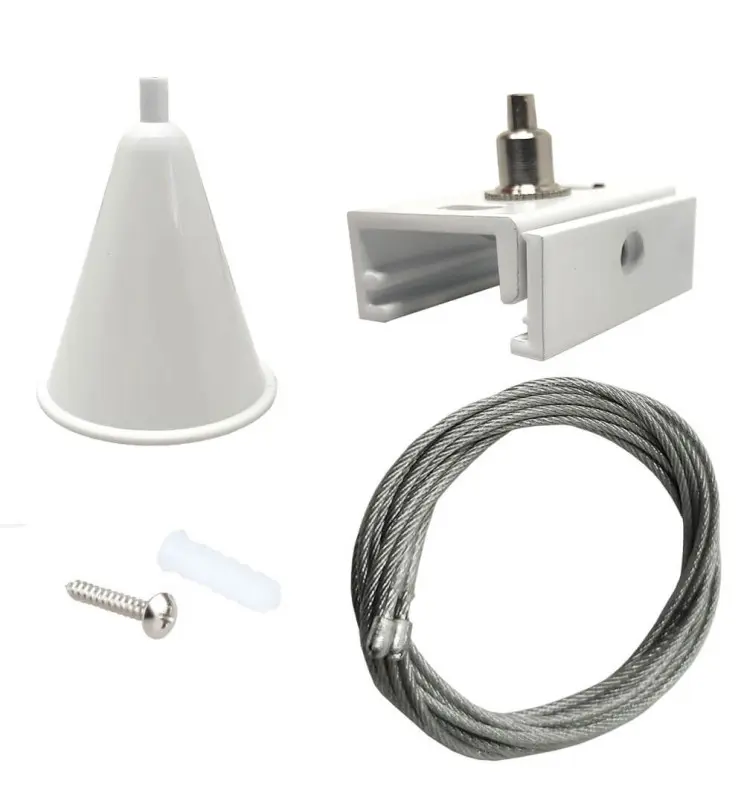 Kit colgante para carril Trifásico | 140cm - Imagen 1