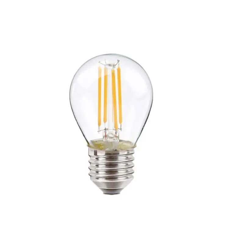 Bombilla LED de Filamento 4W  E27 G45 - Imagen 1