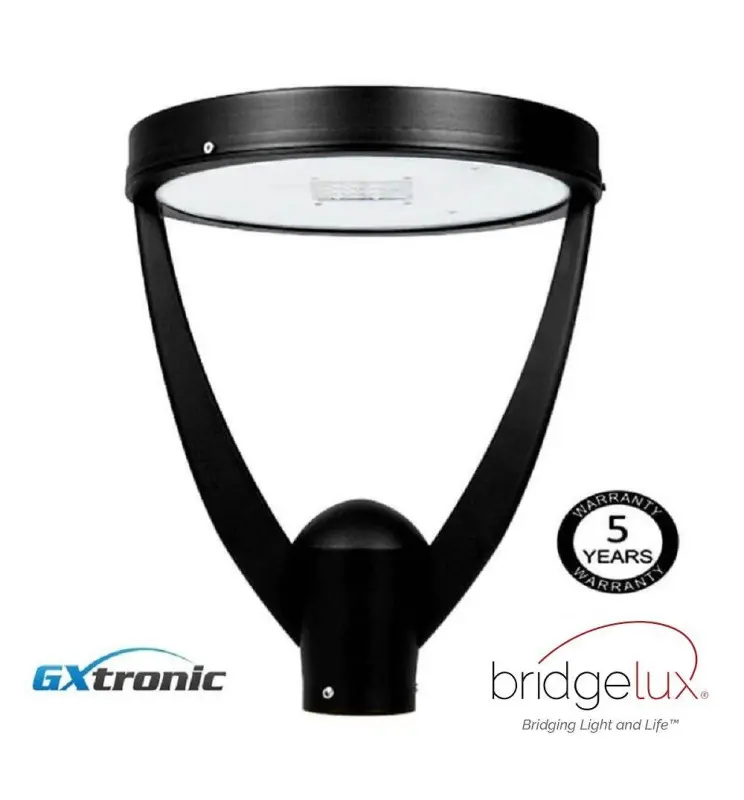 40W CONIC WHITE LED Street Light | SMD3030 Bridgelux 160Lm/W | Aluminum - Imagen 1