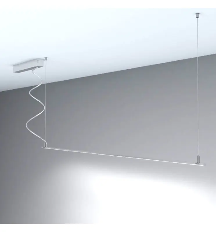 Lineær lampe LED - vedhæng - MILANO SØLV - 0,5 m - 1 m - 1,5 m - 2 m - IP20 - Imagen 1