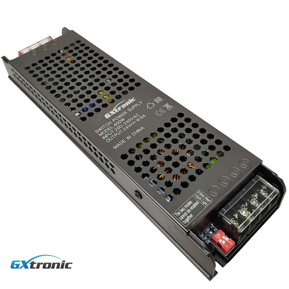 Power Supply 24V 400W 16.6A TECMO - GXTronic
