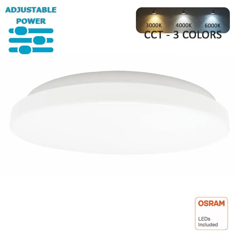 Circular LED Ceiling Light 24W - 20W - 16W - OSRAM CHIP - CCT