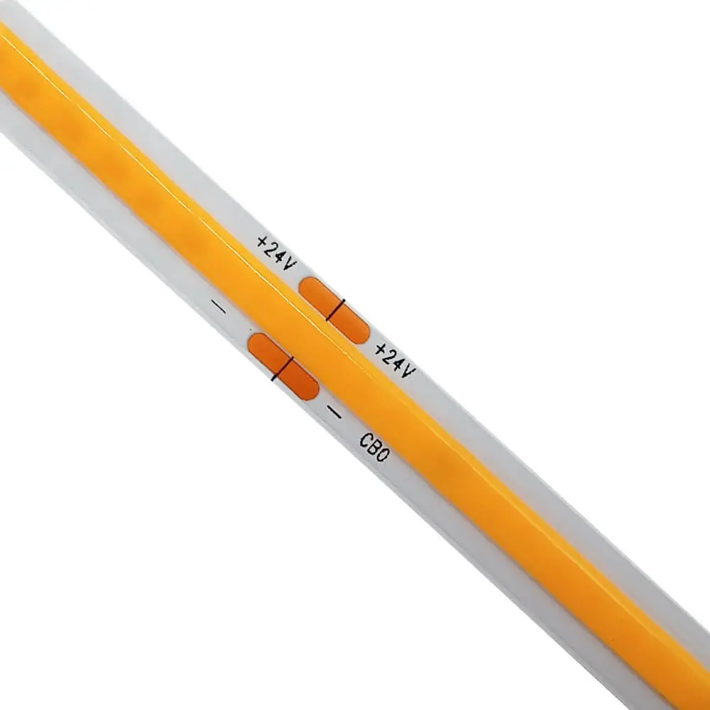 LED-Strip COB 24V | 320 LED/m | 5m | FLIP CHIP | 1200Lm/M | 12W/M | CRI90 | IP20