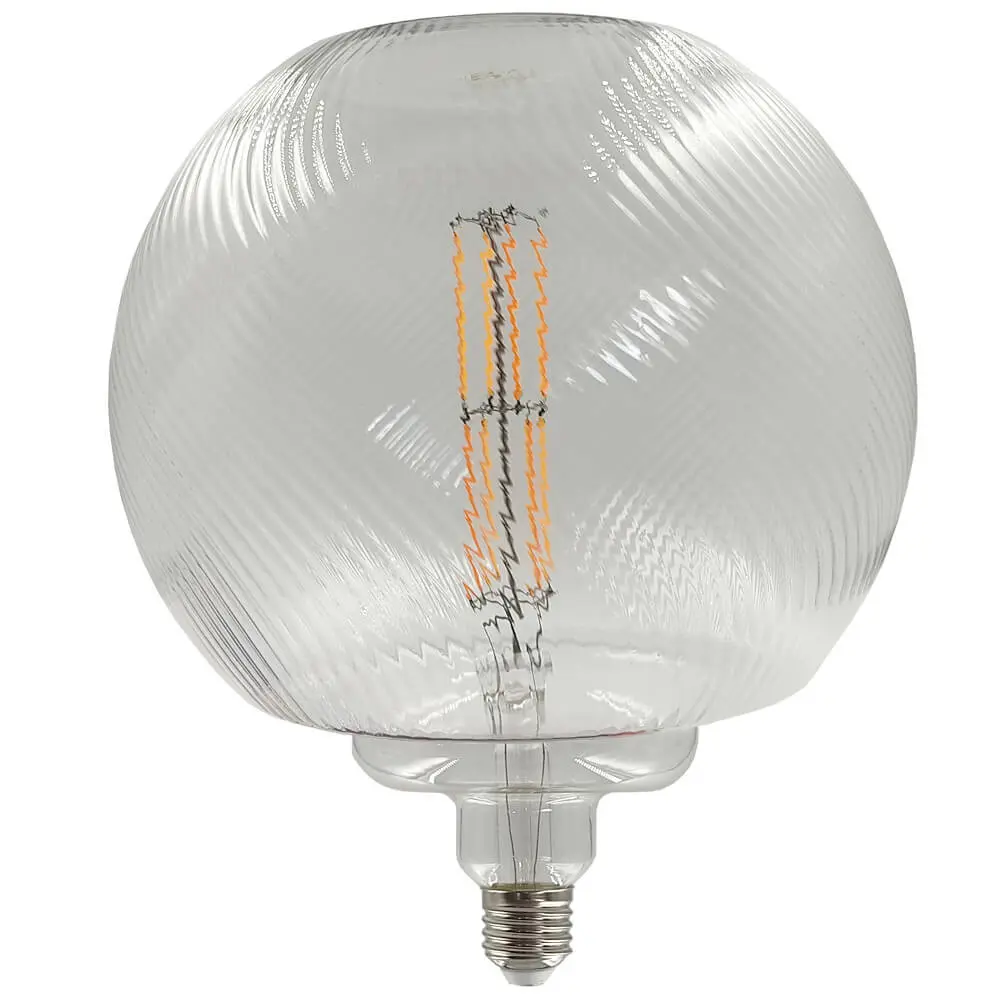 LED Filament Bulb -GLOBE- Decorative 7W E27 - Amber