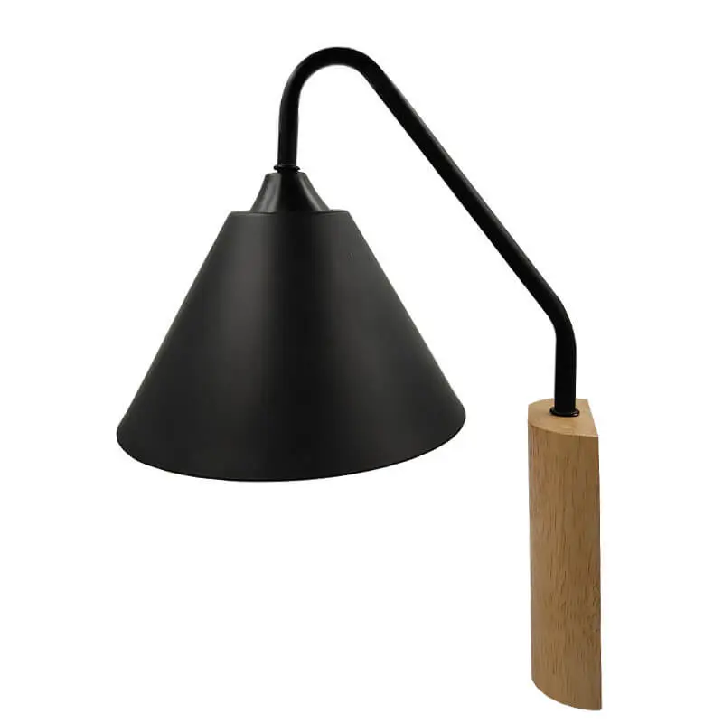 Aplique LED Negro - LERUM - Para E27 LED