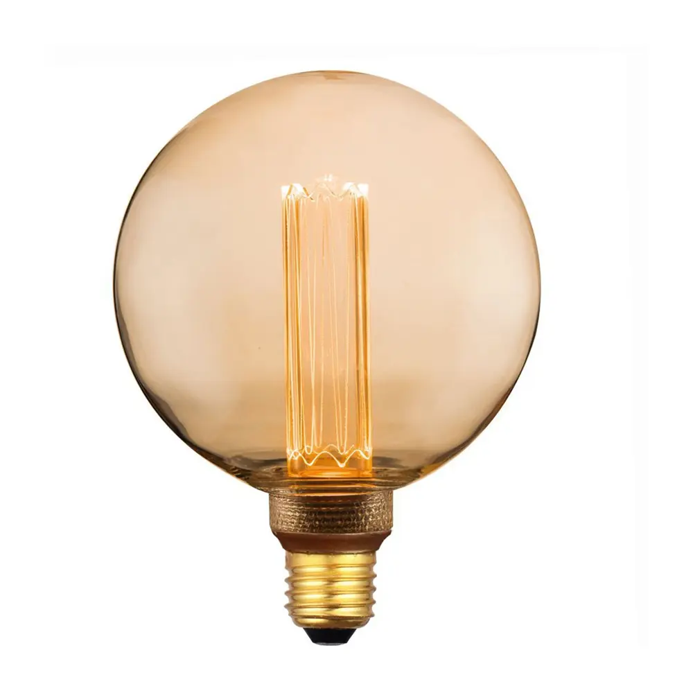 LED Bulb - Modern Crystal Ambar - 4W - E27 - G125