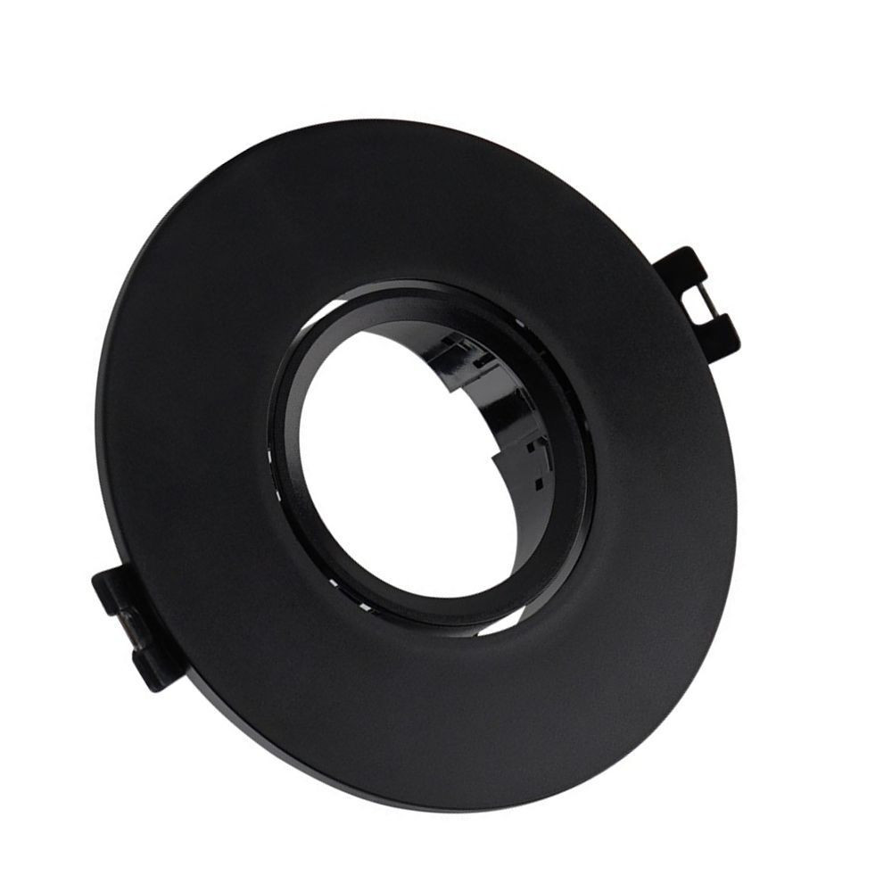 Circular Ring - Black - Adjustable for GU10 LED