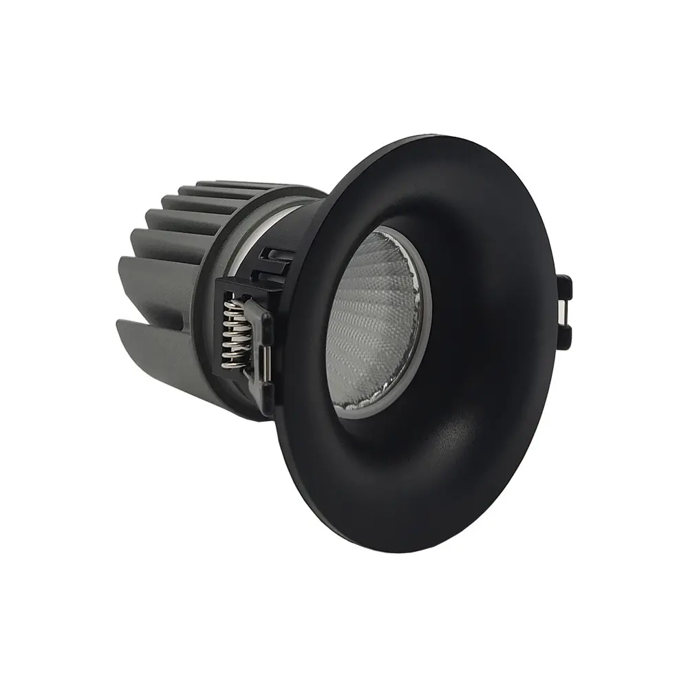 15W LED Downlight - BLACK ROUND - CRI+92 - UGR13