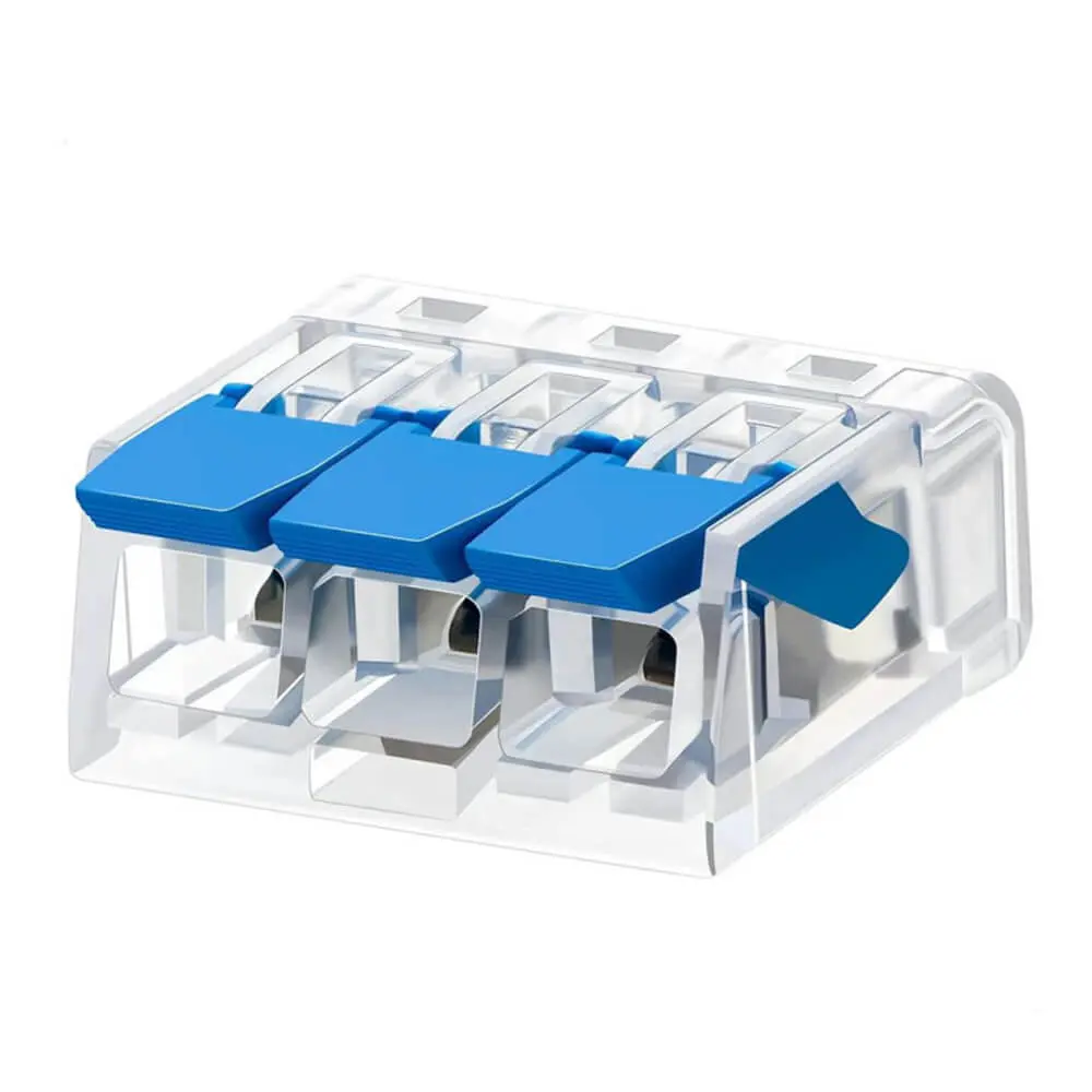 Conector Rápido - 3 Entradas - KV221-415 - para Cable Eléctrico