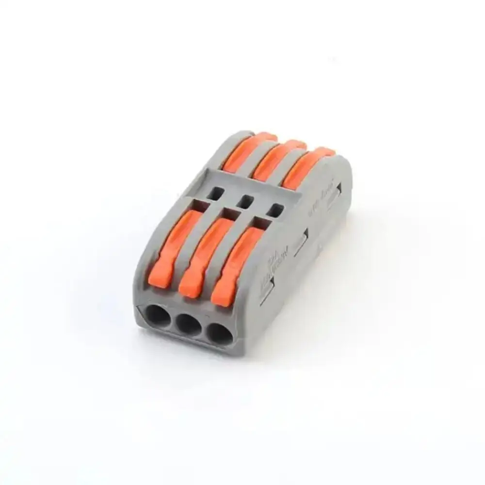 Conector Rápido - 3 Entradas 3 Salidas - PCT-813 - para Cable Eléctrico
