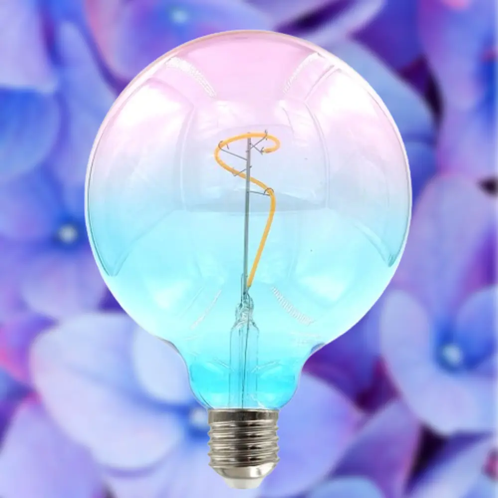 LED Filament Bulb - ORCHIDEA - 4W E27 - G125 - Amber