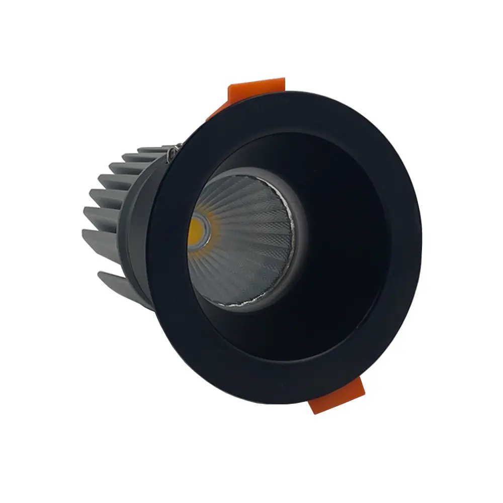 15W LED Downlight - BLACK ROUND - CRI+92 - UGR13