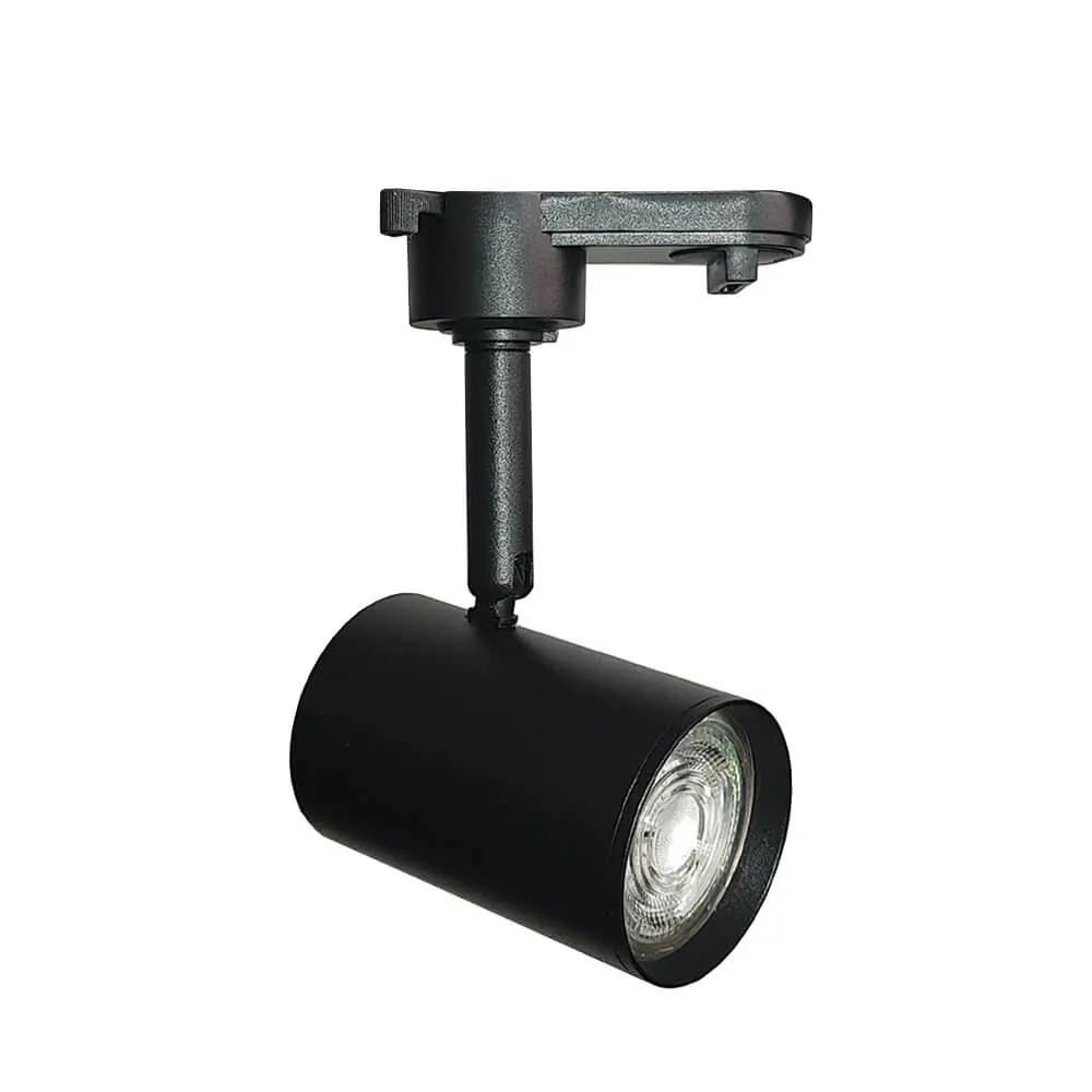 LED Track Spotlight 8W Single-phase - BLACK - 24º - HIGH LUMEN 165Lm/W