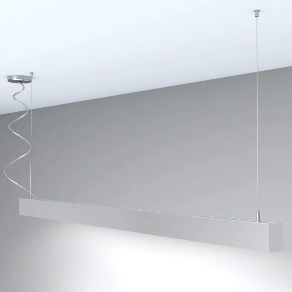 Linear Lamp Pendant LED - MUNICH SILVER - 0.5m - 1m - 1.5m - 2m - IP54 - Dimmable